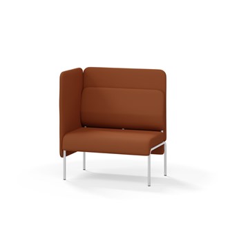 Adapt 90 medium ryg, sidepanel højre sh 45 cm