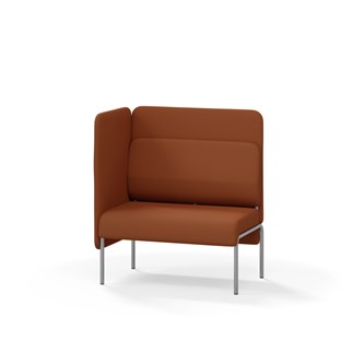Adapt 90 medium ryg, sidepanel højre sh 45 cm