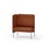 Adapt 90 medium ryg, sidepanel højre sh 45 cm
