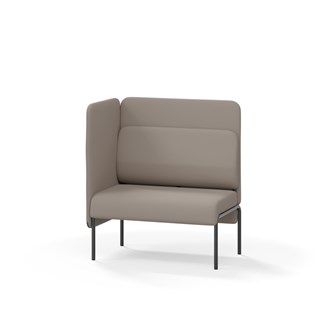 Adapt 90 medium ryg, sidepanel højre sh 45 cm