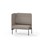 Adapt 90 medium ryg, sidepanel højre sh 45 cm
