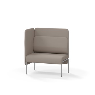 Adapt 90 medium ryg, sidepanel højre sh 45 cm