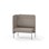 Adapt 90 medium ryg, sidepanel højre sh 45 cm