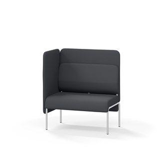 Adapt 90 medium ryg, sidepanel højre sh 45 cm