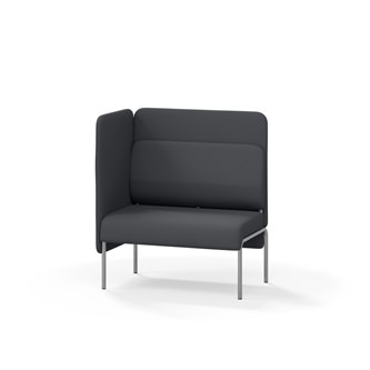 Adapt 90 medium ryg, sidepanel højre sh 45 cm