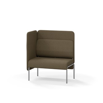 Adapt 90 medium ryg, sidepanel højre sh 45 cm