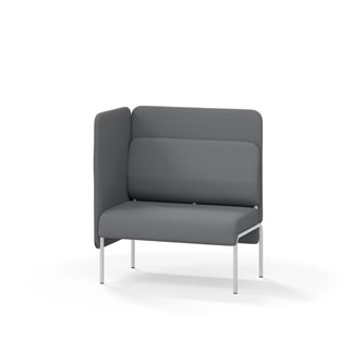 Adapt 90 medium ryg, sidepanel højre sh 45 cm