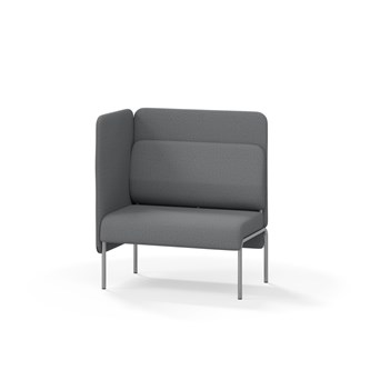Adapt 90 medium ryg, sidepanel højre sh 45 cm