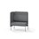 Adapt 90 medium ryg, sidepanel højre sh 45 cm