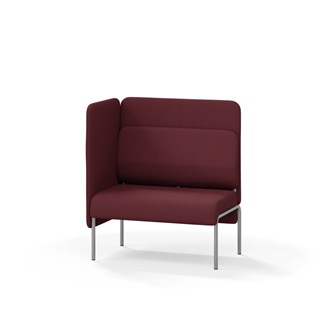 Adapt 90 medium ryg, sidepanel højre sh 45 cm