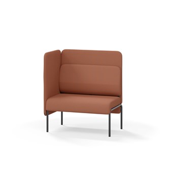 Adapt 90 medium ryg, sidepanel højre sh 45 cm