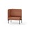 Adapt 90 medium ryg, sidepanel højre sh 45 cm
