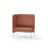 Adapt 90 medium ryg, sidepanel højre sh 45 cm