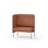 Adapt 90 medium ryg, sidepanel højre sh 45 cm