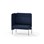 Adapt 90 medium ryg, sidepanel højre sh 45 cm