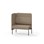 Adapt 90 medium ryg, sidepanel højre sh 45 cm