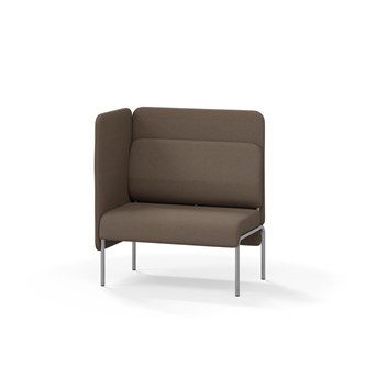 Adapt 90 medium ryg, sidepanel højre sh 45 cm