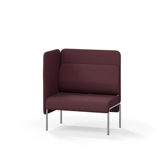 Adapt 90 medium ryg, sidepanel højre sh 45 cm