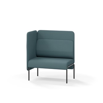 Adapt 90 medium ryg, sidepanel højre sh 45 cm