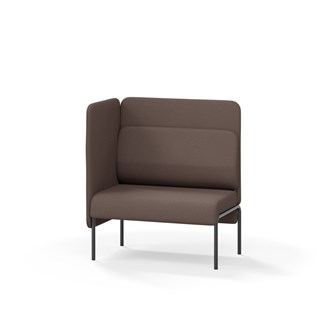 Adapt 90 medium ryg, sidepanel højre sh 45 cm