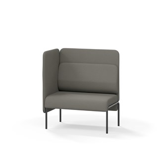 Adapt 90 medium ryg, sidepanel højre sh 45 cm