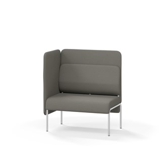 Adapt 90 medium ryg, sidepanel højre sh 45 cm