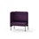 Adapt 90 medium ryg, sidepanel højre sh 45 cm