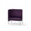 Adapt 90 medium ryg, sidepanel højre sh 45 cm