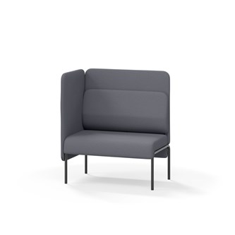 Adapt 90 medium ryg, sidepanel højre sh 45 cm