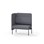 Adapt 90 medium ryg, sidepanel højre sh 45 cm