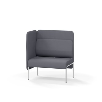 Adapt 90 medium ryg, sidepanel højre sh 45 cm