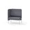 Adapt 90 medium ryg, sidepanel højre sh 45 cm