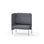 Adapt 90 medium ryg, sidepanel højre sh 45 cm