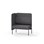 Adapt 90 medium ryg, sidepanel højre sh 45 cm