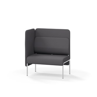 Adapt 90 medium ryg, sidepanel højre sh 45 cm