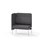 Adapt 90 medium ryg, sidepanel højre sh 45 cm