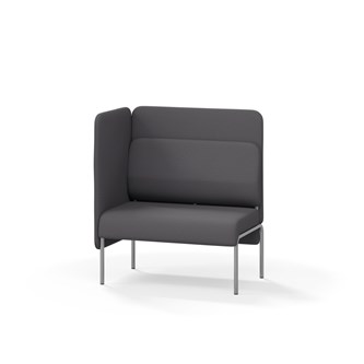 Adapt 90 medium ryg, sidepanel højre sh 45 cm