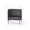 Adapt 90 medium ryg, sidepanel højre sh 45 cm
