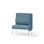 Adapt 90 medium ryg, sidepanel venstre sh 45 cm