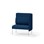 Adapt 90 medium ryg, sidepanel venstre sh 45 cm