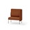 Adapt 90 medium ryg, sidepanel venstre sh 45 cm
