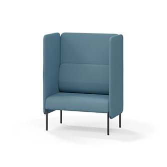 Adapt 90 høj ryg, dobbelte sidepaneler sh 45 cm