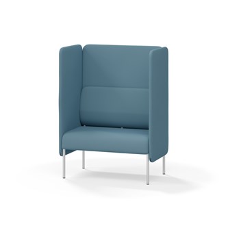 Adapt 90 høj ryg, dobbelte sidepaneler sh 45 cm