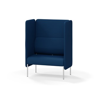 Adapt 90 høj ryg, dobbelte sidepaneler sh 45 cm