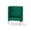 Adapt 90 høj ryg, dobbelte sidepaneler sh 45 cm