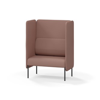 Adapt 90 høj ryg, dobbelte sidepaneler sh 45 cm