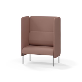 Adapt 90 høj ryg, dobbelte sidepaneler sh 45 cm