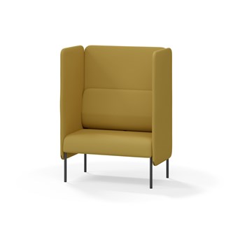 Adapt 90 høj ryg, dobbelte sidepaneler sh 45 cm