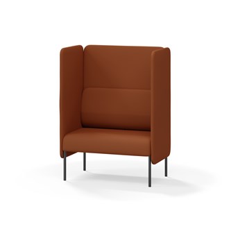 Adapt 90 høj ryg, dobbelte sidepaneler sh 45 cm