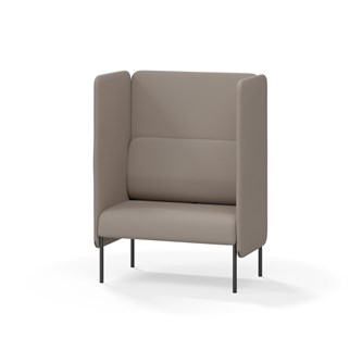 Adapt 90 høj ryg, dobbelte sidepaneler sh 45 cm